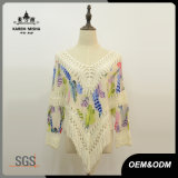 Women Hot Sale Crochet Chiffon Shirt for Summer