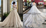 Lace Wedding Ball Gown Long Sleeves Bridal Dress Ld15219
