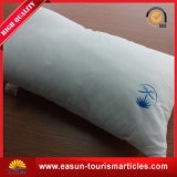 White Cotton Fabric Business Class Airline Pillow Embroidery