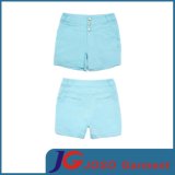 Women Denim Blue Short Pants (JC6052)