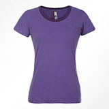 Fashion Sexy Cotton/Polyester Plain T-Shirt for Women (W050)