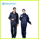 100% Waterproof Polyester Unisex Rainsuit Rpy-010