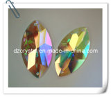 Glass Garment Stone Bead with Crystal Ab Color