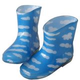 Blue PVC Children Rain Boots (JMC-343C)