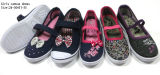 Latest Children Injection Canvas Shoes Leisure Slip-on Shoes