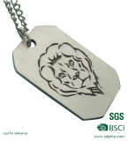 Wholesale Custom Metal Dog Tag with Ball Necklace