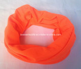 Factory Produce Orange Dyed Polyester Seamless Multifunctional Neck Mask