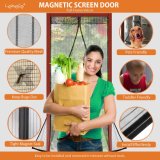 2018 Magnetic Door Curtain DIY Design No Screws Magnetic Screen Door