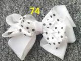 Bowknot Fashion Decorative Metal Silver Hairpins for Children 74