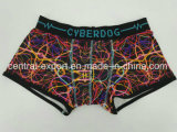 New Print Design Polyester Men's Boxer Brief Underwear