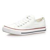 Most Fashion Cheap Unisex White Casual Canvas Shoes