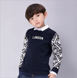 T49 New 2015 High Quality Kids Boys' Plaid Pullover Shirts Boy Children Shirt with Long Sleeve for Wholesale