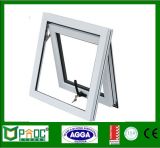 Aluminium Awning Top Hung Window with Double Glass Pnoc0047thw