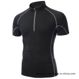 Mens Fitness Clothes Casual Collar T-Shirt Cycling Clothing