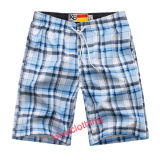 Colorful EU Beach Swimwear Check Summer Wear Shorts (S-1524)