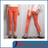 Orange Colour Online Girl Fashion Flare Jeans (JC1377)