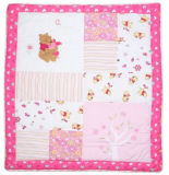 Patchwork Quilt Wholesale in Pink Winnie Pattern Lovely for Baby Crib