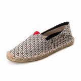 Women's Canvas Slip-on Shoes with Padded Insole