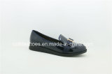 European Style Flat Heel Leather Lady Casual Shoes