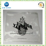 2017 Custom Logo Printed Transparent PVC Plastic Packing Bag for Swimwear (jp-plastic041)