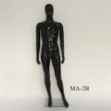 Glossy Black Good Man Dummy for Clothes Display