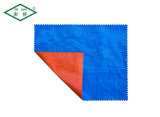 Waterproof Orange Blue PE Polyethylene Tarpaulin / PE Tarps Fabric / Canvas / Sheet / Roll for Truck Cover