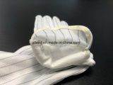 Cleanroom ESD Antistatic PVC Dotted Stripe Gloves