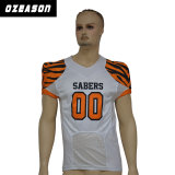 Wholesale Custom Design Youth American Football Uniforms / Tiger Football Jersey