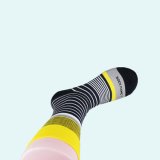 Wholesale Sports Striped Compression Stockings Men's Socks