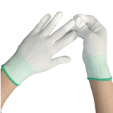 PU Coated Gloves for Cleanroom Working