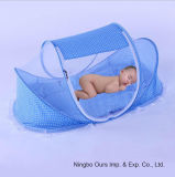 Baby Products 100%Cotton Folding Crib Round Kids Mosquito Net Chinese Supplier