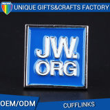 Zhongshan Cheapest Bulk Jw. Org Blue Metal Cufflinks for Shirt