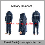 Security Raincoat-Army Raincoat-Police Raincoat-Navy Blue Military Raincoat
