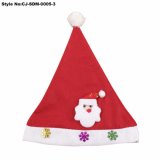 Christmas Hat Children's Christmas Hat, Anadult Christmas Hat with Short, Plush Edges