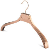 Electroplating Plastic Hanger with Notch, Non-Slip for Suit