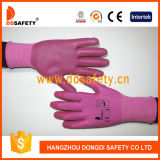Ddsafety 2017 Pink Nylon with Pink Nitrile Glove