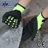 Nmsafety TPR on Back Impact Resistant Mechanic Working Gloves