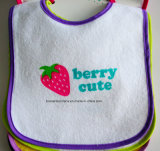 Customized Design Printed Cotton Terry Baby Wear Baby Bib Apron