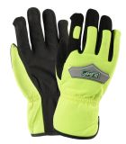 Soft Synthetic Leather Anti-Abrasion Mechanical Work Glove