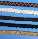 High Quality Crochet Leather Lace Fringe for Decoration