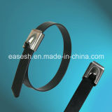 Hot Sale Epoxy Coated Ball Lock Stainless Steel Cable Ties