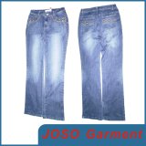 Women Nail Bead Jeans (JC1031)