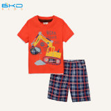 Combed Cotton Baby Wear Summer Style Kids Clothes Set
