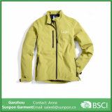 Softshell Jacket with TPU Bonded with Coral Fleece