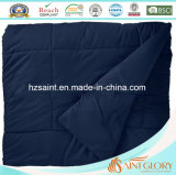 Saint Glory Solid Color Dark Blue Washable Microfibre Polyester Comforter