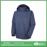 Adjustable Waterproof Jacket with Warm Pockets