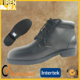 Black Genuine Leather Hot Sale Military Police Office Shoes