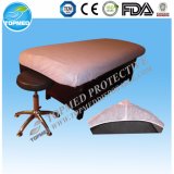 Disposable Nonwoven Bed Cover Sheet with Elastic for Hospital