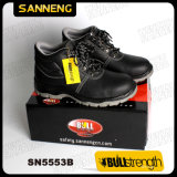 Industrial Leather Safety Shoes with New PU/PU Sole (Sn5553)