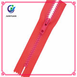 Open End Plastic Sports Clothes Zipper with Competitive Price